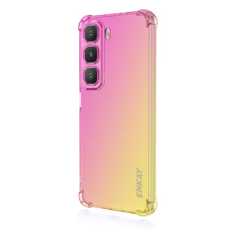 ENKAY Hat-Prince Gradient Airbag TPU Phone Case, For Infinix Note Edge 5G, For Infinix Note 60 / 60 Pro 5G, For Infinix Hot 60 5G / Hot 60i 4G, For Infinix GT 30 Pro 5G, For Infinix Note 50 4G / Note 50 Pro 4G, For Infinix Hot 50 Pro                   ...