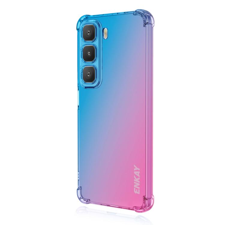 ENKAY Hat-Prince Gradient Airbag TPU Phone Case, For Infinix Note Edge 5G, For Infinix Note 60 / 60 Pro 5G, For Infinix Hot 60 5G / Hot 60i 4G, For Infinix GT 30 Pro 5G, For Infinix Note 50 4G / Note 50 Pro 4G, For Infinix Hot 50 Pro                   ...