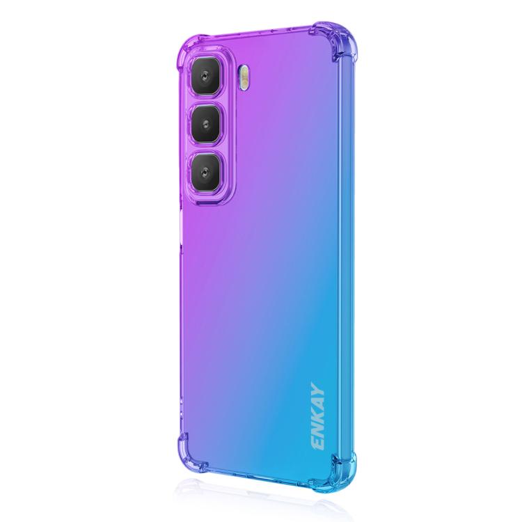 ENKAY Hat-Prince Gradient Airbag TPU Phone Case, For Infinix Note Edge 5G, For Infinix Note 60 / 60 Pro 5G, For Infinix Hot 60 5G / Hot 60i 4G, For Infinix GT 30 Pro 5G, For Infinix Note 50 4G / Note 50 Pro 4G, For Infinix Hot 50 Pro                   ...