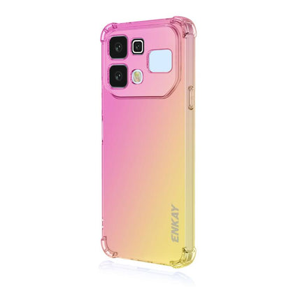 ENKAY Hat-Prince Gradient Airbag TPU Phone Case, For Infinix Note Edge 5G, For Infinix Note 60 / 60 Pro 5G, For Infinix Hot 60 5G / Hot 60i 4G, For Infinix GT 30 Pro 5G, For Infinix Note 50 4G / Note 50 Pro 4G, For Infinix Hot 50 Pro                   ...