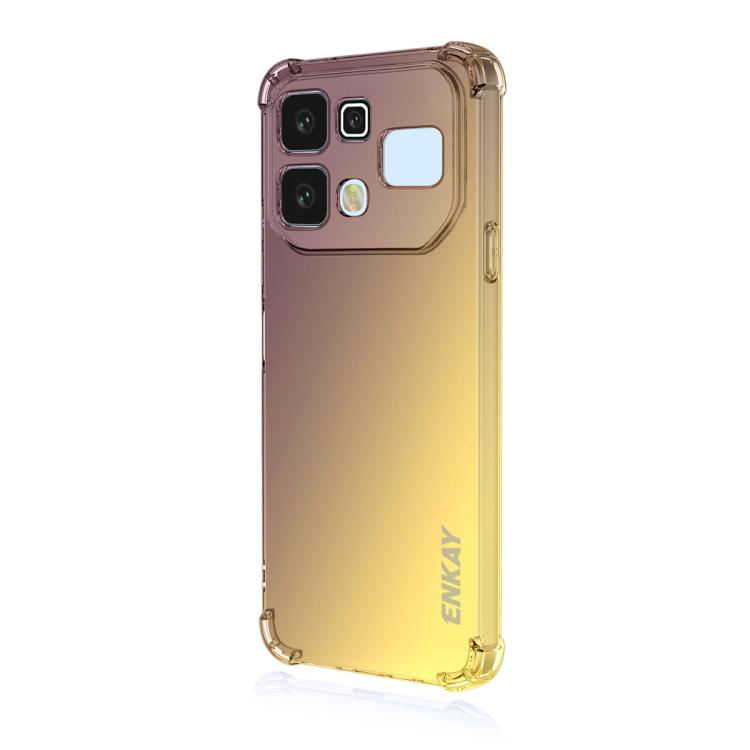 ENKAY Hat-Prince Gradient Airbag TPU Phone Case, For Infinix Note Edge 5G, For Infinix Note 60 / 60 Pro 5G, For Infinix Hot 60 5G / Hot 60i 4G, For Infinix GT 30 Pro 5G, For Infinix Note 50 4G / Note 50 Pro 4G, For Infinix Hot 50 Pro                   ...