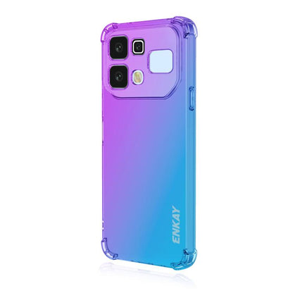 ENKAY Hat-Prince Gradient Airbag TPU Phone Case, For Infinix Note Edge 5G, For Infinix Note 60 / 60 Pro 5G, For Infinix Hot 60 5G / Hot 60i 4G, For Infinix GT 30 Pro 5G, For Infinix Note 50 4G / Note 50 Pro 4G, For Infinix Hot 50 Pro                   ...