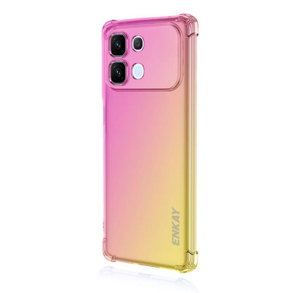 ENKAY Hat-Prince Gradient Airbag TPU Phone Case, For Infinix Note Edge 5G, For Infinix Note 60 / 60 Pro 5G, For Infinix Hot 60 5G / Hot 60i 4G, For Infinix GT 30 Pro 5G, For Infinix Note 50 4G / Note 50 Pro 4G, For Infinix Hot 50 Pro                   ...