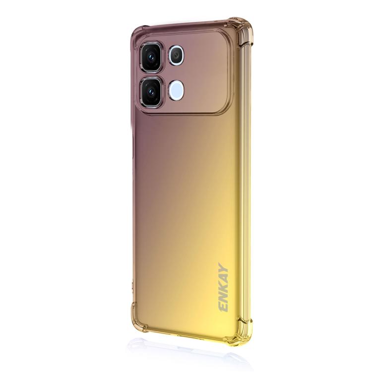 ENKAY Hat-Prince Gradient Airbag TPU Phone Case, For Infinix Note Edge 5G, For Infinix Note 60 / 60 Pro 5G, For Infinix Hot 60 5G / Hot 60i 4G, For Infinix GT 30 Pro 5G, For Infinix Note 50 4G / Note 50 Pro 4G, For Infinix Hot 50 Pro                   ...