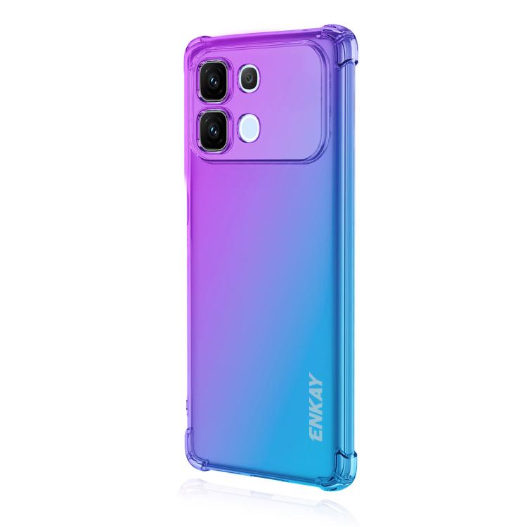 ENKAY Hat-Prince Gradient Airbag TPU Phone Case, For Infinix Note Edge 5G, For Infinix Note 60 / 60 Pro 5G, For Infinix Hot 60 5G / Hot 60i 4G, For Infinix GT 30 Pro 5G, For Infinix Note 50 4G / Note 50 Pro 4G, For Infinix Hot 50 Pro                   ...