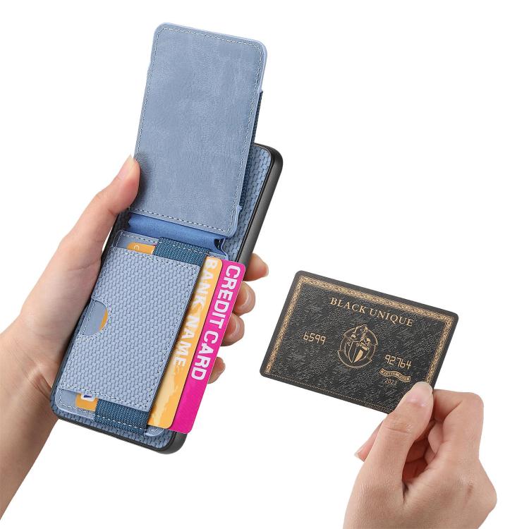 Carbon Fiber Vertical Flip Wallet Stand Phone Case, For Google Pixel 11 Pro XL, For Google Pixel 11, For Google Pixel 11 Pro, For Google Pixel 10a, For Google Pixel 10 Pro XL, For Google Pixel 9a, For Google Pixel 9 Pro XL, For Google Pixel 10 / 10 Pro...
