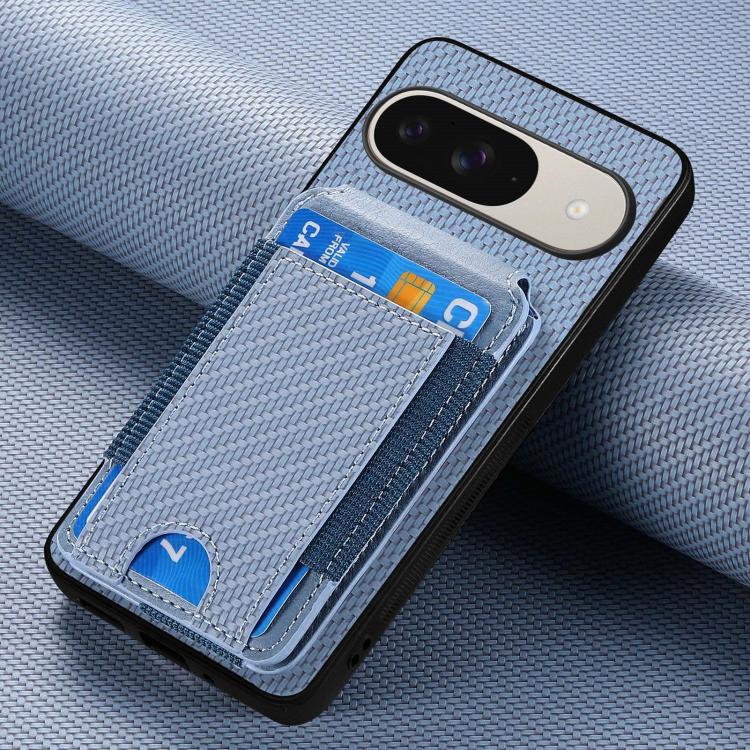 Carbon Fiber Vertical Flip Wallet Stand Phone Case, For Google Pixel 11 Pro XL, For Google Pixel 11, For Google Pixel 11 Pro, For Google Pixel 10a, For Google Pixel 10 Pro XL, For Google Pixel 9a, For Google Pixel 9 Pro XL, For Google Pixel 10 / 10 Pro...
