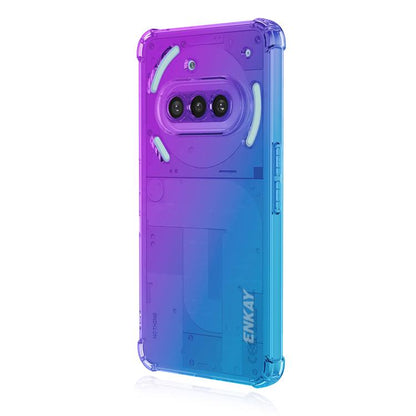 ENKAY Hat-Prince Gradient Airbag TPU Phone Case, For Nothing Phone 4b, For Nothing Phone 4a Pro, For Nothing Phone 4a, For Nothing Phone 3, For Nothing Phone 3a, For Nothing Phone 3a Pro