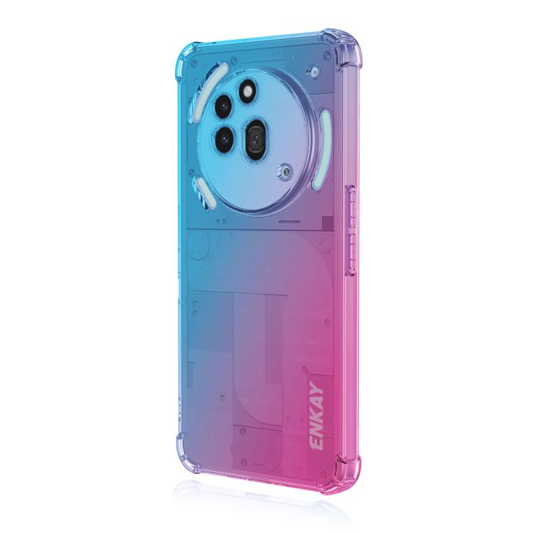 ENKAY Hat-Prince Gradient Airbag TPU Phone Case, For Nothing Phone 4b, For Nothing Phone 4a Pro, For Nothing Phone 4a, For Nothing Phone 3, For Nothing Phone 3a, For Nothing Phone 3a Pro