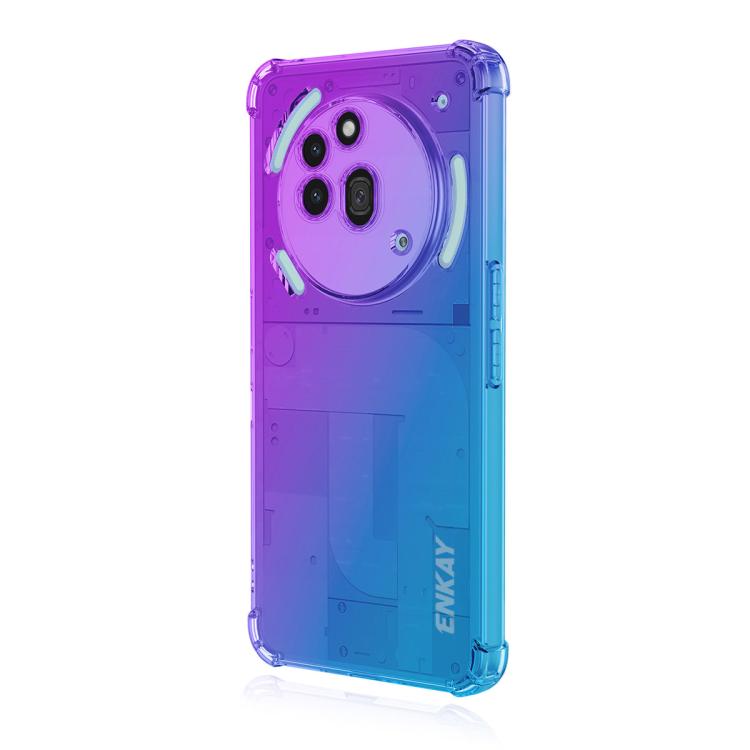 ENKAY Hat-Prince Gradient Airbag TPU Phone Case, For Nothing Phone 4b, For Nothing Phone 4a Pro, For Nothing Phone 4a, For Nothing Phone 3, For Nothing Phone 3a, For Nothing Phone 3a Pro