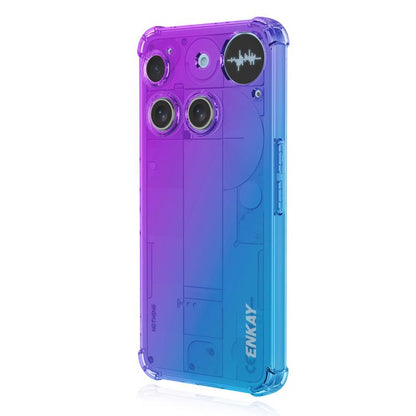ENKAY Hat-Prince Gradient Airbag TPU Phone Case, For Nothing Phone 4b, For Nothing Phone 4a Pro, For Nothing Phone 4a, For Nothing Phone 3, For Nothing Phone 3a, For Nothing Phone 3a Pro