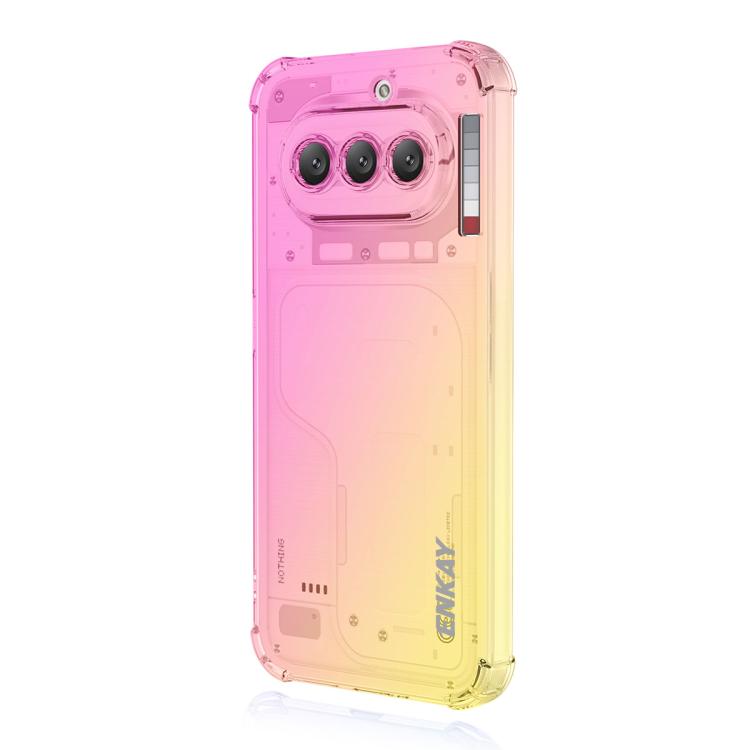 ENKAY Hat-Prince Gradient Airbag TPU Phone Case, For Nothing Phone 4b, For Nothing Phone 4a Pro, For Nothing Phone 4a, For Nothing Phone 3, For Nothing Phone 3a, For Nothing Phone 3a Pro
