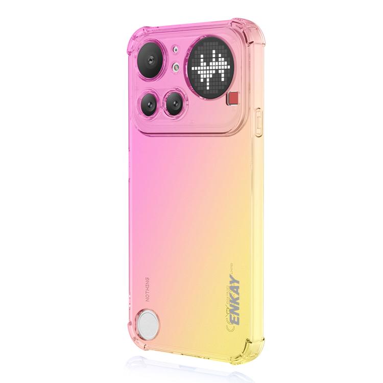 ENKAY Hat-Prince Gradient Airbag TPU Phone Case, For Nothing Phone 4b, For Nothing Phone 4a Pro, For Nothing Phone 4a, For Nothing Phone 3, For Nothing Phone 3a, For Nothing Phone 3a Pro