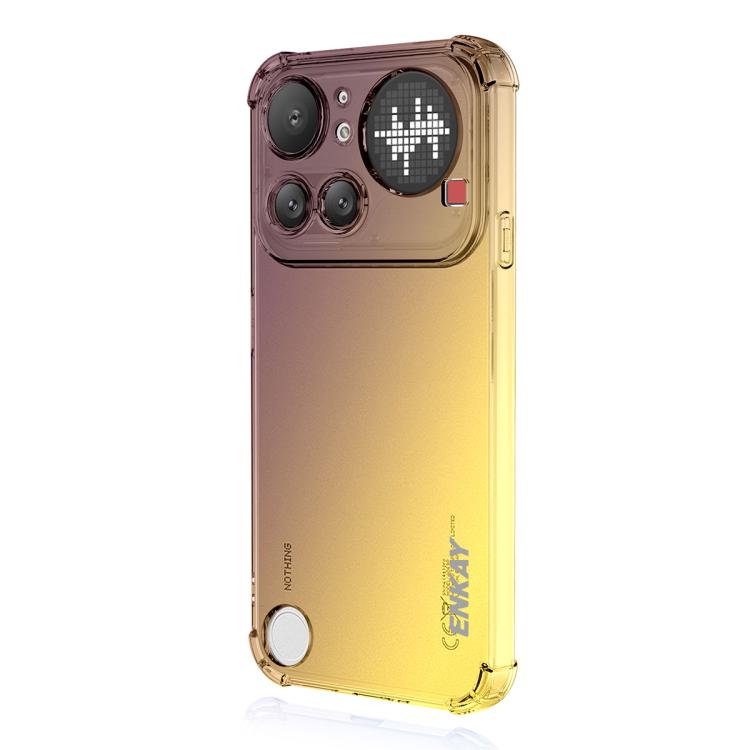 ENKAY Hat-Prince Gradient Airbag TPU Phone Case, For Nothing Phone 4b, For Nothing Phone 4a Pro, For Nothing Phone 4a, For Nothing Phone 3, For Nothing Phone 3a, For Nothing Phone 3a Pro