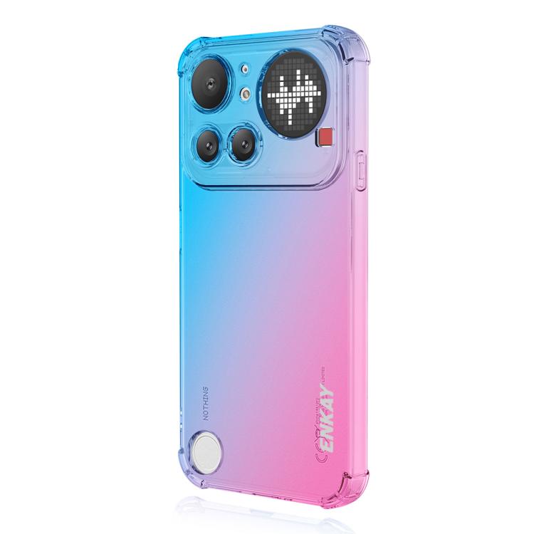 ENKAY Hat-Prince Gradient Airbag TPU Phone Case, For Nothing Phone 4b, For Nothing Phone 4a Pro, For Nothing Phone 4a, For Nothing Phone 3, For Nothing Phone 3a, For Nothing Phone 3a Pro