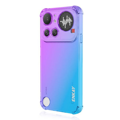 ENKAY Hat-Prince Gradient Airbag TPU Phone Case, For Nothing Phone 4b, For Nothing Phone 4a Pro, For Nothing Phone 4a, For Nothing Phone 3, For Nothing Phone 3a, For Nothing Phone 3a Pro