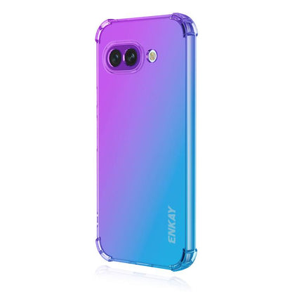 ENKAY Hat-Prince Gradient Airbag TPU Phone Case, For Google Pixel 11a, For Google Pixel 10 Pro XL, For Google Pixel 9a, For Google Pixel 9 Pro XL, For Google Pixel 10 / 10 Pro, For Google Pixel 9 / 9 Pro