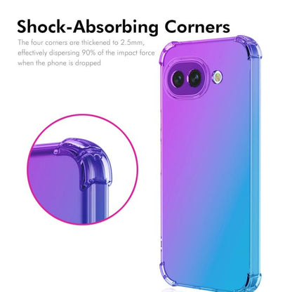ENKAY Hat-Prince Gradient Airbag TPU Phone Case, For Google Pixel 11a, For Google Pixel 10 Pro XL, For Google Pixel 9a, For Google Pixel 9 Pro XL, For Google Pixel 10 / 10 Pro, For Google Pixel 9 / 9 Pro