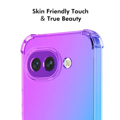 ENKAY Hat-Prince Gradient Airbag TPU Phone Case, For Google Pixel 11a, For Google Pixel 10 Pro XL, For Google Pixel 9a, For Google Pixel 9 Pro XL, For Google Pixel 10 / 10 Pro, For Google Pixel 9 / 9 Pro