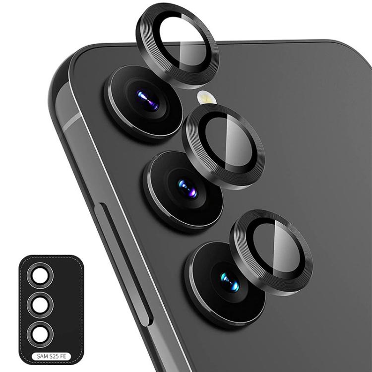 ENKAY Hat-Prince 9H Rear Camera Lens Aluminium Alloy Tempered Glass Film, For Galaxy S26 FE, For Galaxy Z Fold8 Ultra 5G, For Galaxy Z Flip8 5G, For Galaxy A27 5G, For Galaxy S25 FE 5G, For Galaxy Z Fold7, For Galaxy Z Flip7, For Galaxy A37 / A57
