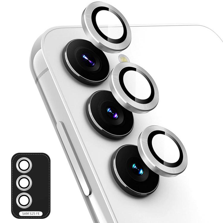 ENKAY Hat-Prince 9H Rear Camera Lens Aluminium Alloy Tempered Glass Film, For Galaxy S26 FE, For Galaxy Z Fold8 Ultra 5G, For Galaxy Z Flip8 5G, For Galaxy A27 5G, For Galaxy S25 FE 5G, For Galaxy Z Fold7, For Galaxy Z Flip7, For Galaxy A37 / A57