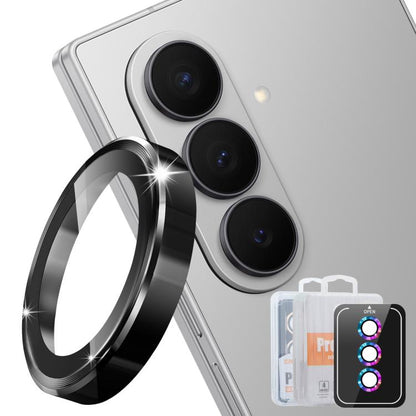 ENKAY Hat-Prince 9H Rear Camera Lens Aluminium Alloy Tempered Glass Film, For Galaxy S26 FE, For Galaxy Z Fold8 Ultra 5G, For Galaxy Z Flip8 5G, For Galaxy A27 5G, For Galaxy S25 FE 5G, For Galaxy Z Fold7, For Galaxy Z Flip7, For Galaxy A37 / A57