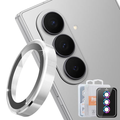 ENKAY Hat-Prince 9H Rear Camera Lens Aluminium Alloy Tempered Glass Film, For Galaxy S26 FE, For Galaxy Z Fold8 Ultra 5G, For Galaxy Z Flip8 5G, For Galaxy A27 5G, For Galaxy S25 FE 5G, For Galaxy Z Fold7, For Galaxy Z Flip7, For Galaxy A37 / A57