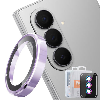 ENKAY Hat-Prince 9H Rear Camera Lens Aluminium Alloy Tempered Glass Film, For Galaxy S26 FE, For Galaxy Z Fold8 Ultra 5G, For Galaxy Z Flip8 5G, For Galaxy A27 5G, For Galaxy S25 FE 5G, For Galaxy Z Fold7, For Galaxy Z Flip7, For Galaxy A37 / A57