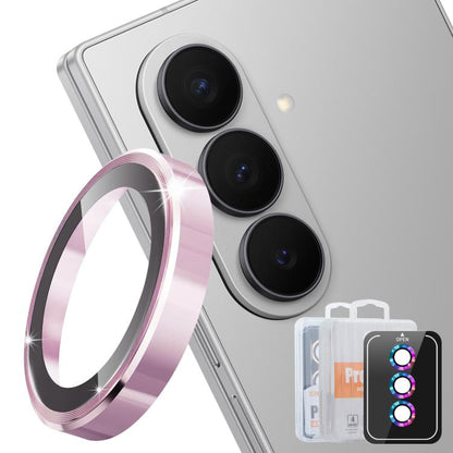 ENKAY Hat-Prince 9H Rear Camera Lens Aluminium Alloy Tempered Glass Film, For Galaxy S26 FE, For Galaxy Z Fold8 Ultra 5G, For Galaxy Z Flip8 5G, For Galaxy A27 5G, For Galaxy S25 FE 5G, For Galaxy Z Fold7, For Galaxy Z Flip7, For Galaxy A37 / A57