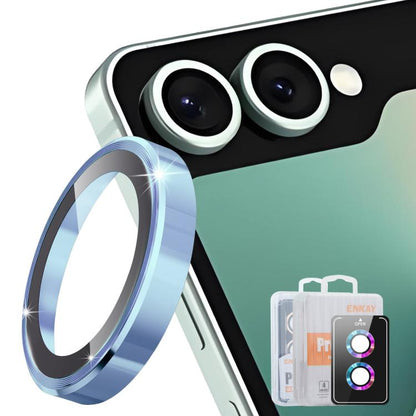 ENKAY Hat-Prince 9H Rear Camera Lens Aluminium Alloy Tempered Glass Film, For Galaxy S26 FE, For Galaxy Z Fold8 Ultra 5G, For Galaxy Z Flip8 5G, For Galaxy A27 5G, For Galaxy S25 FE 5G, For Galaxy Z Fold7, For Galaxy Z Flip7, For Galaxy A37 / A57