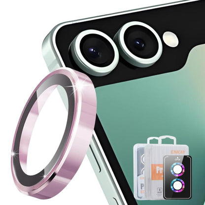 ENKAY Hat-Prince 9H Rear Camera Lens Aluminium Alloy Tempered Glass Film, For Galaxy S26 FE, For Galaxy Z Fold8 Ultra 5G, For Galaxy Z Flip8 5G, For Galaxy A27 5G, For Galaxy S25 FE 5G, For Galaxy Z Fold7, For Galaxy Z Flip7, For Galaxy A37 / A57