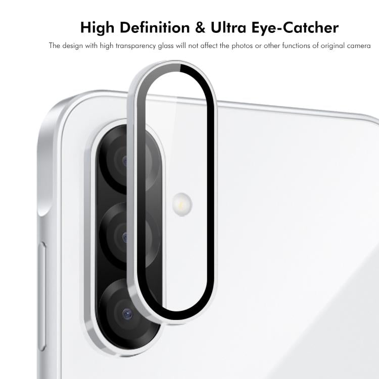 ENKAY Hat-Prince 9H Rear Camera Lens Aluminium Alloy Tempered Glass Film, For Galaxy S26 FE, For Galaxy Z Fold8 Ultra 5G, For Galaxy Z Flip8 5G, For Galaxy A27 5G, For Galaxy S25 FE 5G, For Galaxy Z Fold7, For Galaxy Z Flip7, For Galaxy A37 / A57