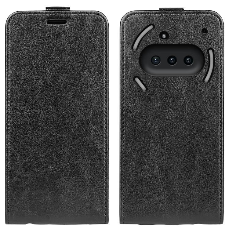 R64 Texture Single Vertical Flip Leather Phone Case, For Nothing Phone 4b, For Nothing Phone 3a Lite, For Nothing Phone 3a, For Nothing Phone 3a Pro