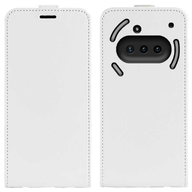 R64 Texture Single Vertical Flip Leather Phone Case, For Nothing Phone 4b, For Nothing Phone 3a Lite, For Nothing Phone 3a, For Nothing Phone 3a Pro
