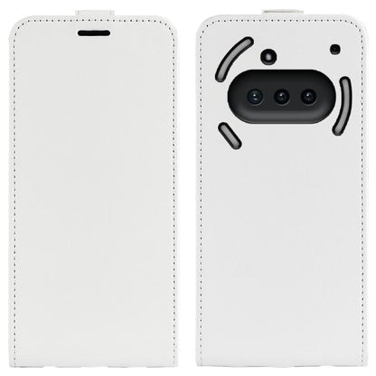 R64 Texture Single Vertical Flip Leather Phone Case, For Nothing Phone 4b, For Nothing Phone 3a Lite, For Nothing Phone 3a, For Nothing Phone 3a Pro