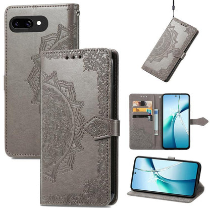 Mandala Flower Embossed Leather Phone Case, For Google Pixel 11 Pro XL, For Google Pixel 10a, For Google Pixel 10 Pro XL, For Google Pixel 9a, For Google Pixel 9 Pro XL, For Google Pixel 11 / 11 Pro, For Google Pixel 10 / 10 Pro                        ...
