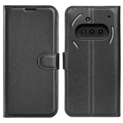 Litchi Texture Horizontal Flip Leather Phone Case with Holder, For Nothing Phone 4b, For Nothing Phone 4a Pro, For Nothing Phone 4a, For Nothing Phone 3a Lite, For Nothing Phone 3 5G, For Nothing Phone 3a, For Nothing Phone 3a Pro