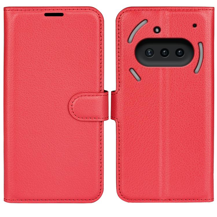 Litchi Texture Horizontal Flip Leather Phone Case with Holder, For Nothing Phone 4b, For Nothing Phone 4a Pro, For Nothing Phone 4a, For Nothing Phone 3a Lite, For Nothing Phone 3 5G, For Nothing Phone 3a, For Nothing Phone 3a Pro