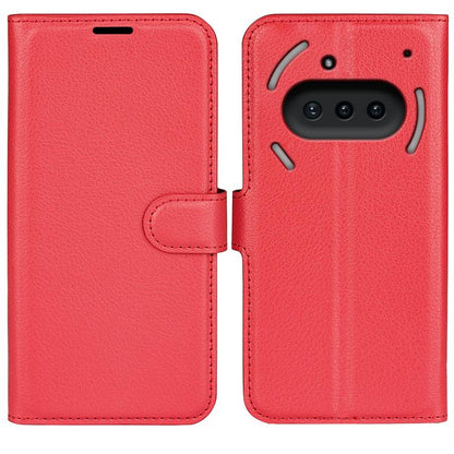 Litchi Texture Horizontal Flip Leather Phone Case with Holder, For Nothing Phone 4b, For Nothing Phone 4a Pro, For Nothing Phone 4a, For Nothing Phone 3a Lite, For Nothing Phone 3 5G, For Nothing Phone 3a, For Nothing Phone 3a Pro