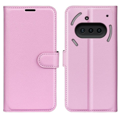 Litchi Texture Horizontal Flip Leather Phone Case with Holder, For Nothing Phone 4b, For Nothing Phone 4a Pro, For Nothing Phone 4a, For Nothing Phone 3a Lite, For Nothing Phone 3 5G, For Nothing Phone 3a, For Nothing Phone 3a Pro