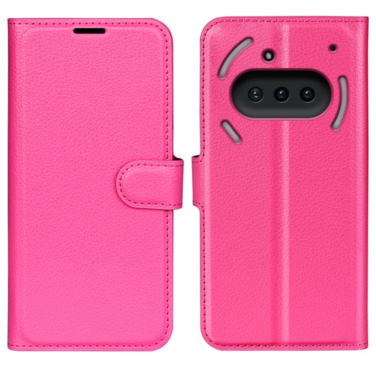 Litchi Texture Horizontal Flip Leather Phone Case with Holder, For Nothing Phone 4b, For Nothing Phone 4a Pro, For Nothing Phone 4a, For Nothing Phone 3a Lite, For Nothing Phone 3 5G, For Nothing Phone 3a, For Nothing Phone 3a Pro