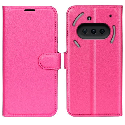 Litchi Texture Horizontal Flip Leather Phone Case with Holder, For Nothing Phone 4b, For Nothing Phone 4a Pro, For Nothing Phone 4a, For Nothing Phone 3a Lite, For Nothing Phone 3 5G, For Nothing Phone 3a, For Nothing Phone 3a Pro