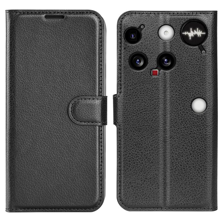 Litchi Texture Horizontal Flip Leather Phone Case with Holder, For Nothing Phone 4b, For Nothing Phone 4a Pro, For Nothing Phone 4a, For Nothing Phone 3a Lite, For Nothing Phone 3 5G, For Nothing Phone 3a, For Nothing Phone 3a Pro