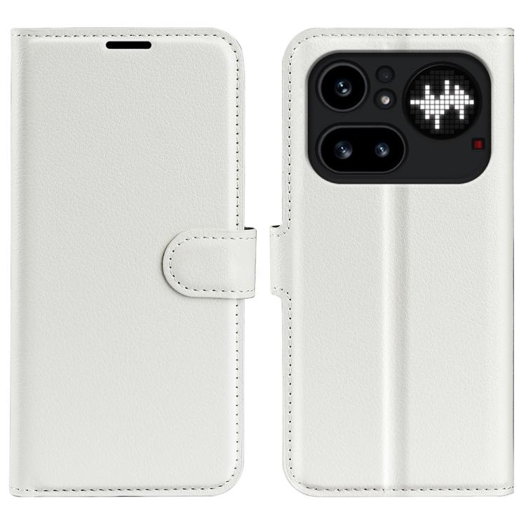 Litchi Texture Horizontal Flip Leather Phone Case with Holder, For Nothing Phone 4b, For Nothing Phone 4a Pro, For Nothing Phone 4a, For Nothing Phone 3a Lite, For Nothing Phone 3 5G, For Nothing Phone 3a, For Nothing Phone 3a Pro