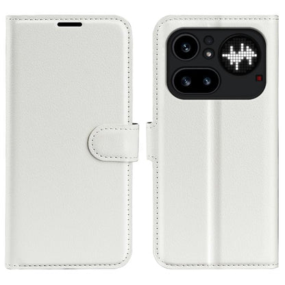 Litchi Texture Horizontal Flip Leather Phone Case with Holder, For Nothing Phone 4b, For Nothing Phone 4a Pro, For Nothing Phone 4a, For Nothing Phone 3a Lite, For Nothing Phone 3 5G, For Nothing Phone 3a, For Nothing Phone 3a Pro