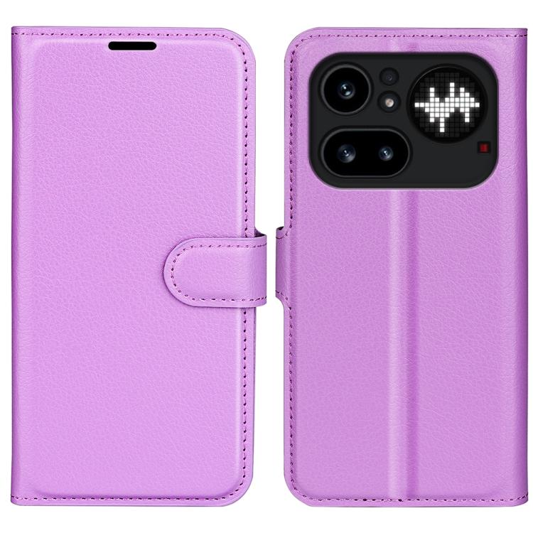 Litchi Texture Horizontal Flip Leather Phone Case with Holder, For Nothing Phone 4b, For Nothing Phone 4a Pro, For Nothing Phone 4a, For Nothing Phone 3a Lite, For Nothing Phone 3 5G, For Nothing Phone 3a, For Nothing Phone 3a Pro