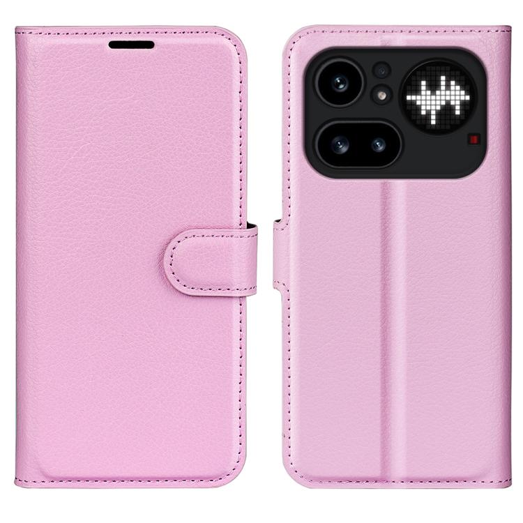Litchi Texture Horizontal Flip Leather Phone Case with Holder, For Nothing Phone 4b, For Nothing Phone 4a Pro, For Nothing Phone 4a, For Nothing Phone 3a Lite, For Nothing Phone 3 5G, For Nothing Phone 3a, For Nothing Phone 3a Pro