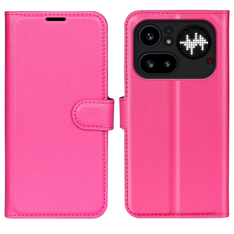 Litchi Texture Horizontal Flip Leather Phone Case with Holder, For Nothing Phone 4b, For Nothing Phone 4a Pro, For Nothing Phone 4a, For Nothing Phone 3a Lite, For Nothing Phone 3 5G, For Nothing Phone 3a, For Nothing Phone 3a Pro