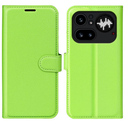 Litchi Texture Horizontal Flip Leather Phone Case with Holder, For Nothing Phone 4b, For Nothing Phone 4a Pro, For Nothing Phone 4a, For Nothing Phone 3a Lite, For Nothing Phone 3 5G, For Nothing Phone 3a, For Nothing Phone 3a Pro