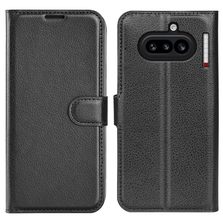 Litchi Texture Horizontal Flip Leather Phone Case with Holder, For Nothing Phone 4b, For Nothing Phone 4a Pro, For Nothing Phone 4a, For Nothing Phone 3a Lite, For Nothing Phone 3 5G, For Nothing Phone 3a, For Nothing Phone 3a Pro